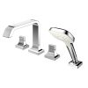 Vòi sen xả bồn tắm TOTO TBG08202A gắn bồn 4 lỗ