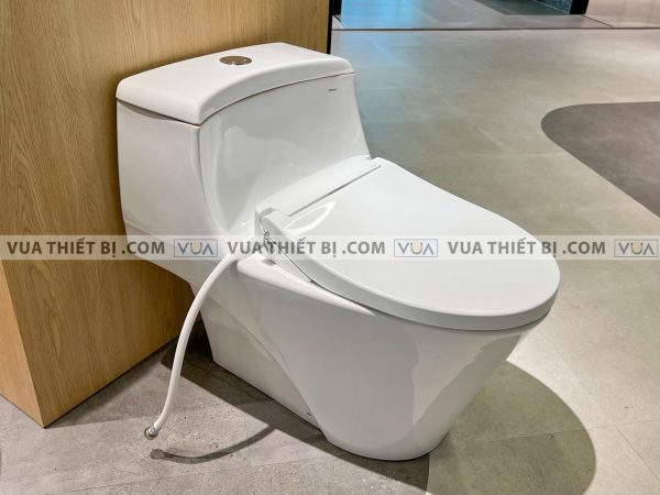 Bồn cầu 1 khối TOTO CW823RAE2 nắp rửa cơ TCW07S