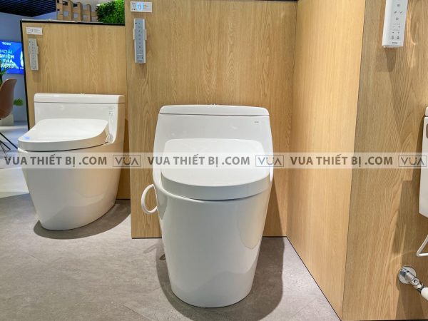 Bồn cầu 1 khối TOTO CW823REAW12 nắp rửa điện tử TCF4911EZ