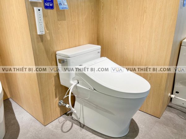 Bồn cầu 1 khối TOTO MS188VKW14#XW T53P100VR nắp rửa điện tử TCF24410AAA