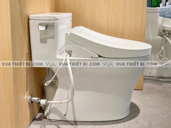 Bồn cầu 1 khối TOTO MS188VKW14#XW T53P100VR nắp rửa điện tử TCF24410AAA