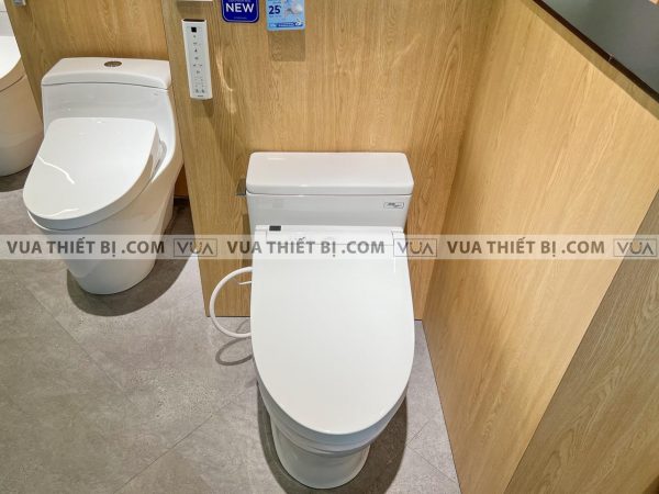 Bồn cầu 1 khối TOTO MS188VKW14#XW T53P100VR nắp rửa điện tử TCF24410AAA