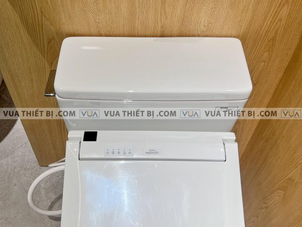 Bồn cầu 1 khối TOTO MS188VKW14#XW T53P100VR nắp rửa điện tử TCF24410AAA