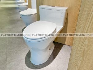 TOTO MS855DT2 - Bồn cầu 1 khối nắp êm TC393VS 3 Bồn cầu 1 khối TOTO MS855DT2 nắp êm TC393VS
