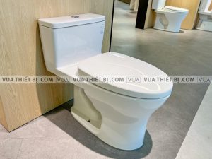 TOTO MS855DT3 - Bồn cầu 1 khối nắp êm TC385VS 2 Bồn cầu 1 khối TOTO MS855DT3 nắp êm TC385VS