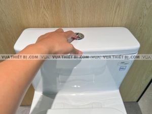 TOTO MS855DT3 - Bồn cầu 1 khối nắp êm TC385VS 4 Bồn cầu 1 khối TOTO MS855DT3 nắp êm TC385VS