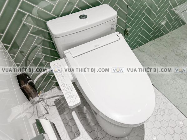 Bồn cầu 1 khối TOTO MS885DW16 nắp rửa điện tử TCF23410AAA