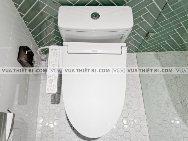 Bồn cầu 1 khối TOTO MS885DW16 nắp rửa điện tử TCF23410AAA