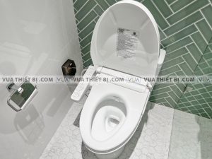 Bồn cầu 1 khối TOTO MS885DW16 nắp rửa điện tử TCF23410AAA