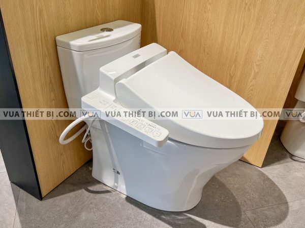 Bồn cầu 1 khối TOTO MS885DW7 nắp rửa điện tử TCF6631A