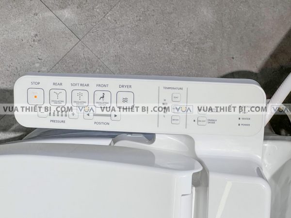 Bồn cầu 1 khối TOTO MS885DW7 nắp rửa điện tử TCF6631A