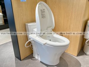 Bồn cầu 1 khối TOTO MS885DW7 nắp rửa điện tử TCF6631A