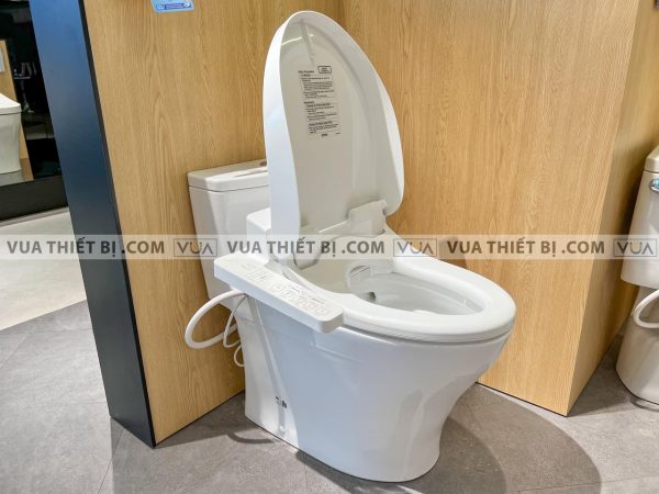 Bồn cầu 1 khối TOTO MS885DW7 nắp rửa điện tử TCF6631A