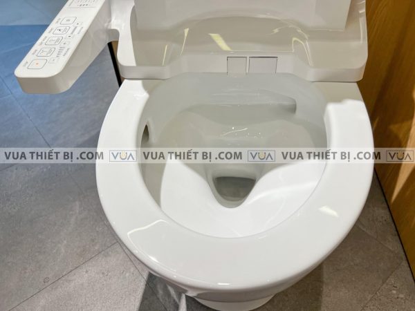 Bồn cầu 1 khối TOTO MS885DW7 nắp rửa điện tử TCF6631A