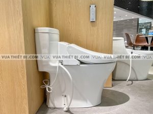 Bồn cầu 1 khối TOTO MS889DW6 (MS889DRW6) nắp rửa điện tử TCF6531Z