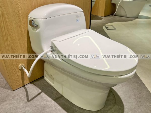 Bồn cầu 1 khối TOTO MS914E2 (MS914RE2) nắp rửa cơ TCW07S