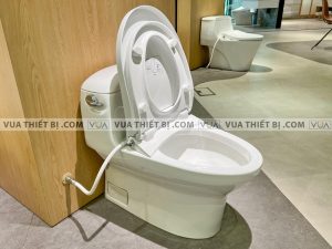 TOTO MS914E2 (MS914RE2) - Bồn cầu thông minh nắp rửa cơ TCW07S 8 Bồn cầu 1 khối TOTO MS914E2 (MS914RE2) nắp rửa cơ TCW07S