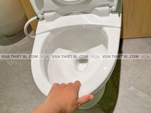 TOTO MS914E2 (MS914RE2) - Bồn cầu thông minh nắp rửa cơ TCW07S 9 Bồn cầu 1 khối TOTO MS914E2 (MS914RE2) nắp rửa cơ TCW07S