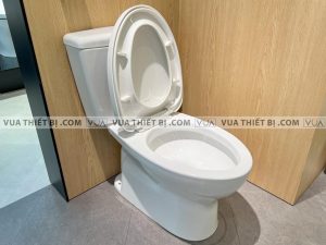 TOTO CS300DRT3 - Bồn cầu 2 khối nắp êm TC385VS 6 Bồn cầu 2 khối TOTO CS300DRT3 nắp êm TC385VS