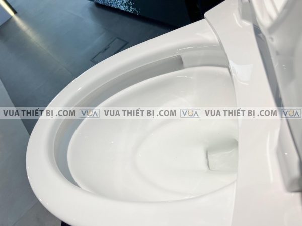 Bôn cầu 2 khối TOTO CS767RE2 nắp rửa cơ TCW07S