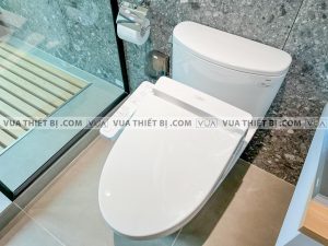 TOTO CS767RW7 - Bồn cầu thông minh nắp rửa điện tử TCF6631A 2 Bồn cầu 2 khối TOTO CS767RW7 nắp rửa điện tử TCF6631A