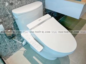 TOTO CS767RW7 - Bồn cầu thông minh nắp rửa điện tử TCF6631A 3 Bồn cầu 2 khối TOTO CS767RW7 nắp rửa điện tử TCF6631A