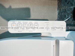 TOTO CS767RW7 - Bồn cầu thông minh nắp rửa điện tử TCF6631A 4 Bồn cầu 2 khối TOTO CS767RW7 nắp rửa điện tử TCF6631A