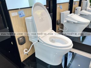 TOTO CS769DE4 (CS769DRE4) - Bồn cầu thông minh nắp rửa cơ TCW1211A 3 Bồn cầu 2 khối TOTO CS769DE4 (CS769DRE4) nắp rửa cơ TCW1211A 1