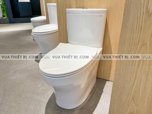 TOTO CS838DT8 - Bồn cầu 2 khối nắp êm TC600VS 4 Bồn cầu 2 khối TOTO CS838DT8 nắp êm TC600VS