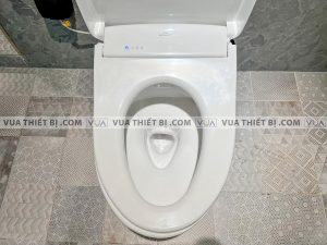 Bồn cầu 2 khối TOTO CS986CGW12 nắp rửa điện tử TCF4911EZ