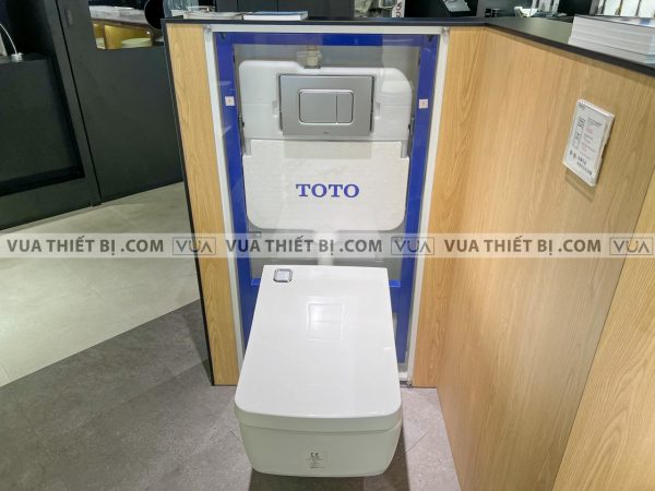 Bồn cầu treo tường TOTO CW512YR 7EE0007 TCF403EA nắp rửa điện tử