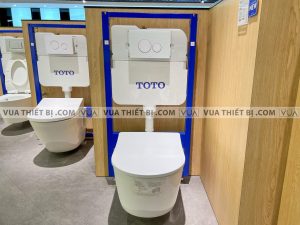 Bồn cầu treo tường TOTO CW542ME5UNW1 TC513A WH172A MB176G#WH nắp êm