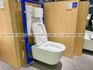 TOTO CW542ME5UNW1/TC513A - Bồn cầu treo tường nắp êm 8 Bồn cầu treo tường TOTO CW542ME5UNW1 TC513A WH172A MB176G#WH nắp êm