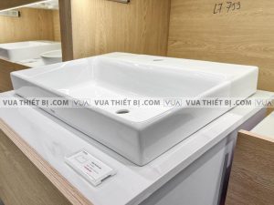TOTO L1616C - Chậu rửa mặt lavabo đặt bàn 3 Chậu rửa mặt lavabo TOTO L1616C#W đặt bàn