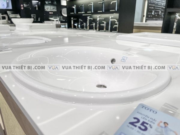 Chậu rửa mặt lavabo TOTO L762 dương vành