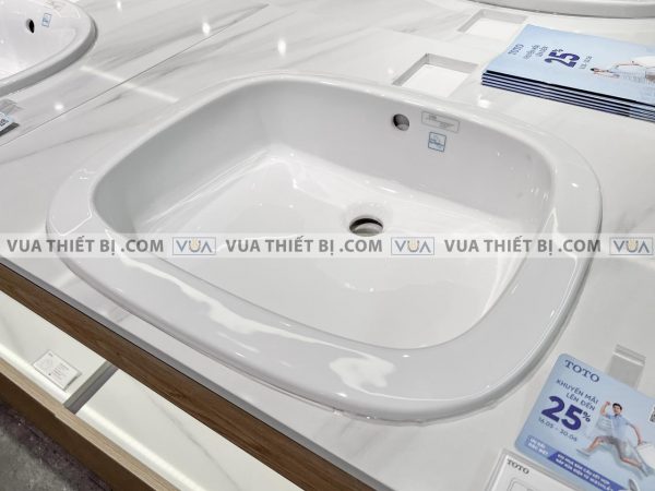 Chậu rửa mặt lavabo TOTO L763 dương vành