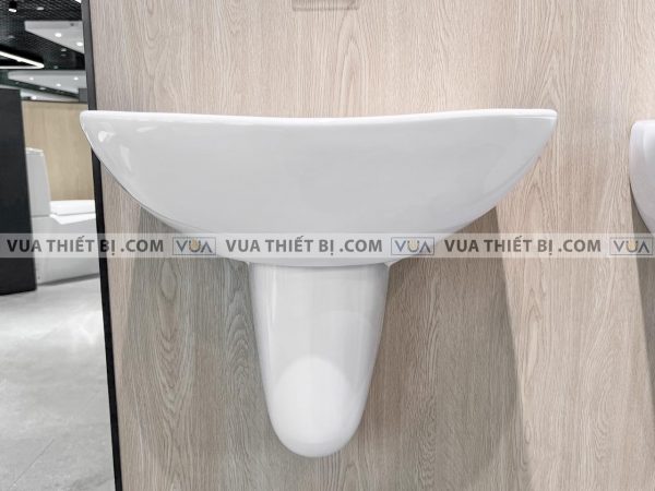 Chậu rửa mặt lavabo TOTO LHT240CS#W chân lửng treo tường