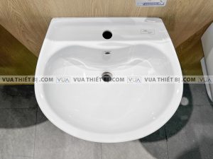 Chậu rửa mặt lavabo TOTO LHT300CR LHT300CM LHT300CRM chân lửng treo tường