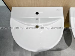 Chậu rửa mặt lavabo TOTO LHT947CS#W chân lửng treo tường