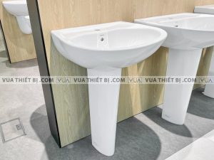 TOTO LPT236CS - Chậu rửa mặt lavabo chân dài treo tường 2 Chậu rửa mặt lavabo TOTO LPT236CS#W chân dài treo tường