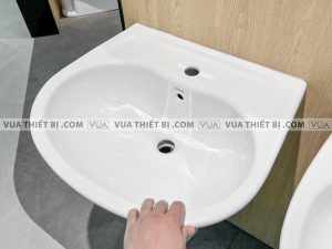TOTO LPT236CS - Chậu rửa mặt lavabo chân dài treo tường 5 Chậu rửa mặt lavabo TOTO LPT236CS#W chân dài treo tường
