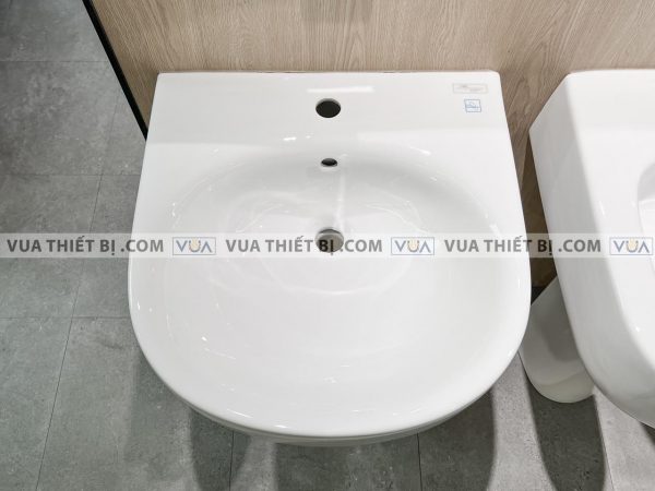 Chậu rửa mặt lavabo TOTO LPT766C#XW chân dài treo tường