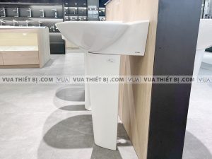 TOTO LPT908C - Chậu rửa mặt lavabo chân dài treo tường 3 Chậu rửa mặt lavabo TOTO LPT908C#XW chân dài treo tường