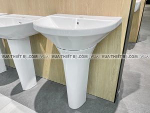TOTO LPT947CS - Chậu rửa mặt lavabo chân dài treo tường 2 Chậu rửa mặt lavabo TOTO LPT947CS#W chân dài treo tường
