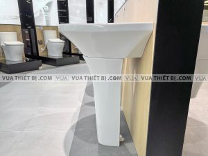 TOTO LPT947CS - Chậu rửa mặt lavabo chân dài treo tường 3 Chậu rửa mặt lavabo TOTO LPT947CS#W chân dài treo tường
