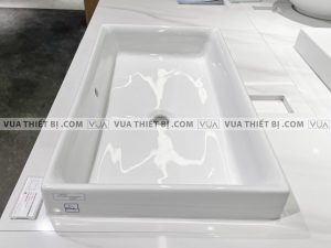 TOTO LT1717 - Chậu rửa mặt lavabo đặt bàn 6 Chậu rửa mặt lavabo TOTO LT1717#XW đặt bàn