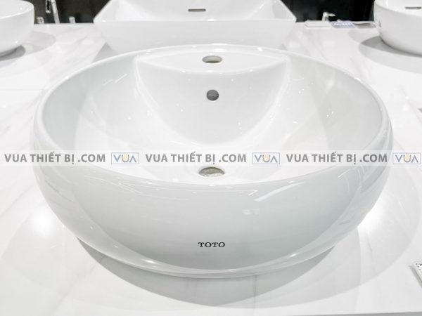 Chậu rửa mặt lavabo TOTO LT367CR#W đặt bàn