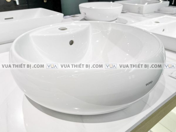 Chậu rửa mặt lavabo TOTO LT367CR#W đặt bàn