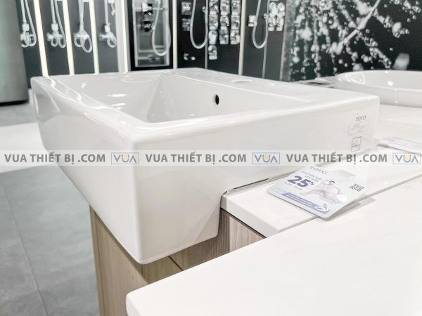 Chậu rửa mặt lavabo TOTO LT647CR LT647CS LW647CJW/F bán âm