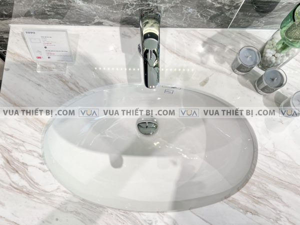 Chậu rửa mặt lavabo TOTO LW1506V TL516GV âm bàn